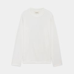 REGULAR FIT Tee L/S - WHITE / オーガニックGIZA 80/3 天竺 サバイバルクロス® - レギュラーフィットTee L/S / A26A19CS03C