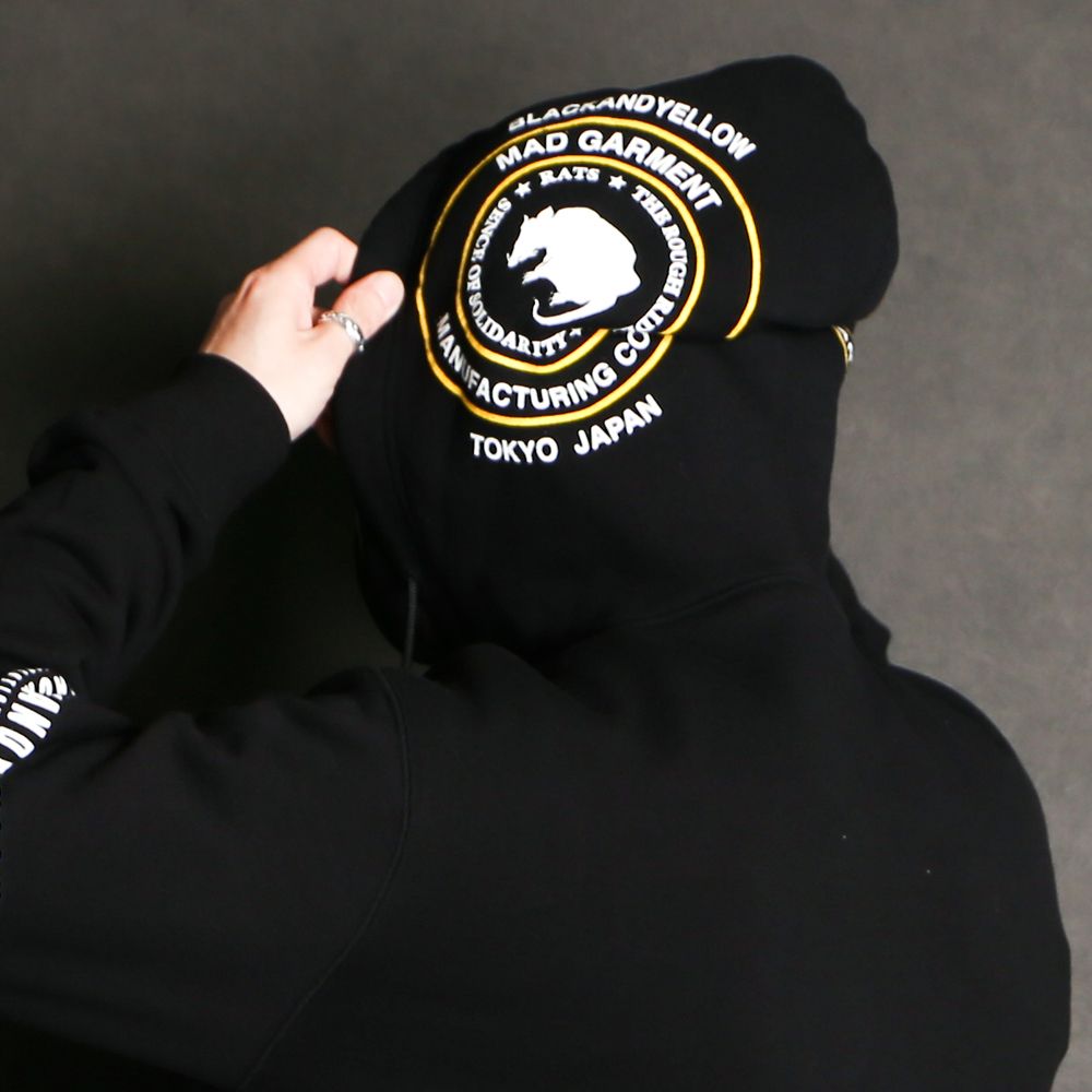 ZIP HOODIE TYPE-A / プリント ジップアップパーカー / 21'RTC-0203A
