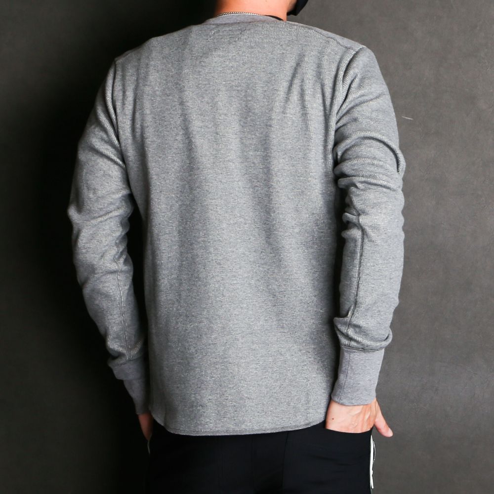 TMT - BOMBER HEAT® THERMAL L/SL HENLEY-NECK SHIRTS / 裏起毛