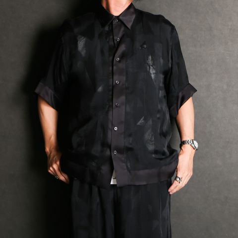 美品】taakk 24ss シルクシャツ とびつい
