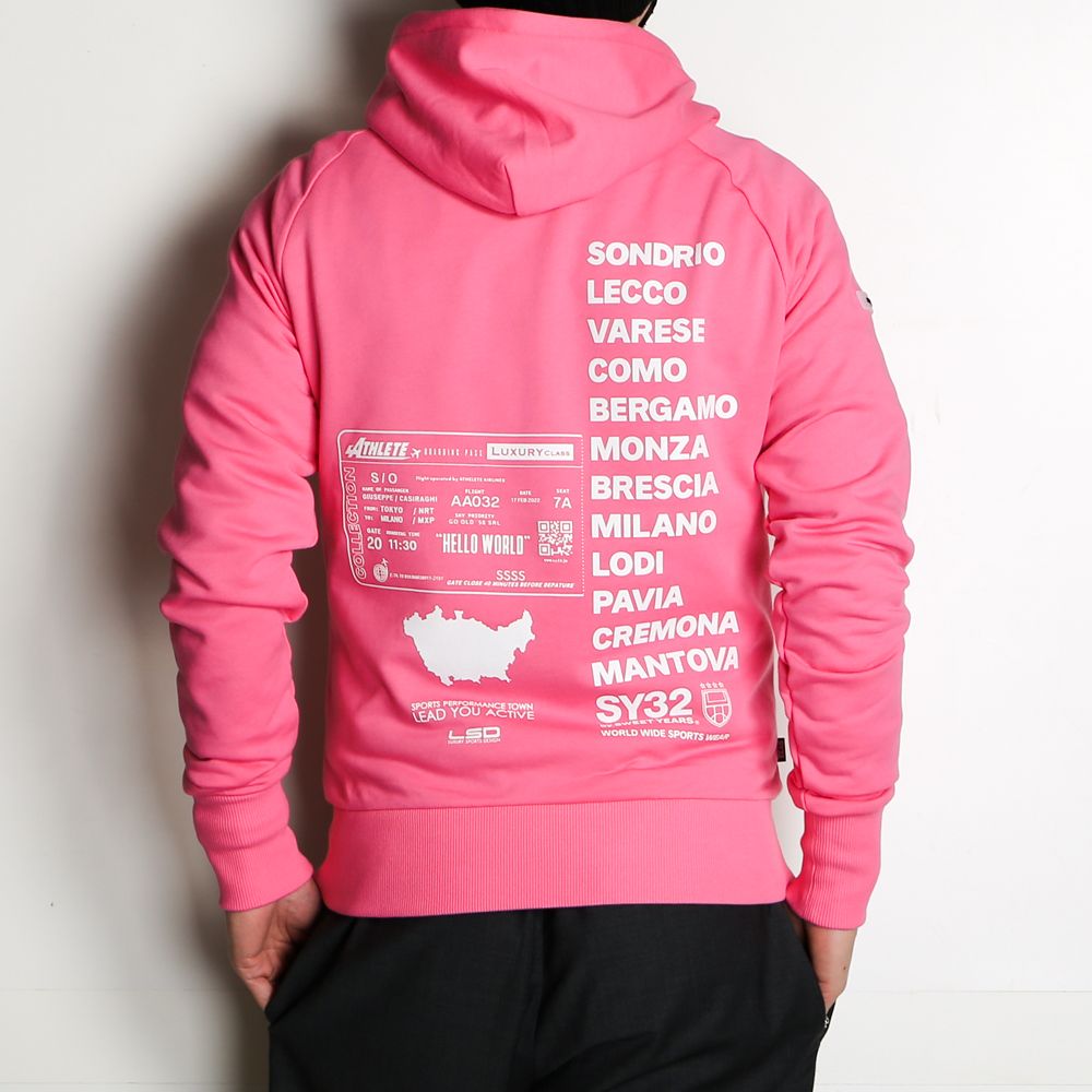FLASH COLOR ZIP HOODIE / ジップアップ パーカー / 12004