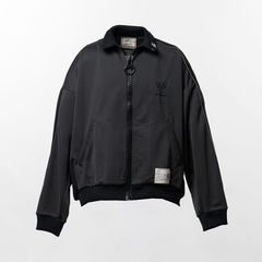 Wide Back Track Jacket - BLACK / ワイドバック トラックジャケット / A17JK561