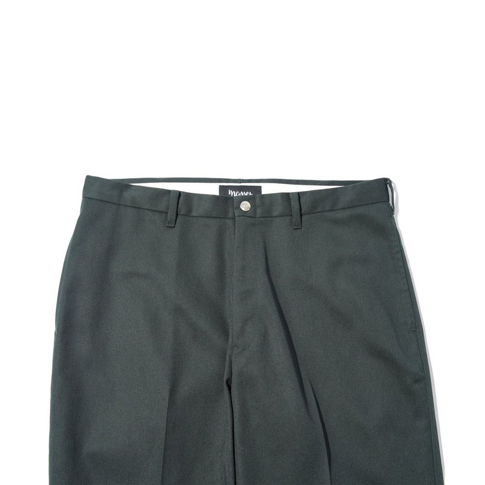 MASSES - TC-HOPSACK PANTS - Green / ワークトラウザー / 1241015 