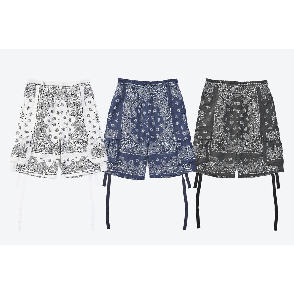 ×HAV-A-HANK / PAISLEY SHORTS / ペイズリー ショーツ / VTM-21-P-034