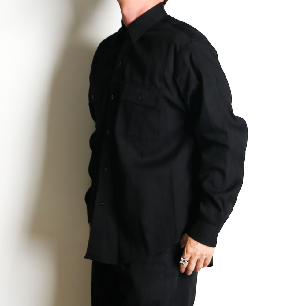 【ラスト1点-サイズ3】 Denim Military SH - BLK / 2509-5001