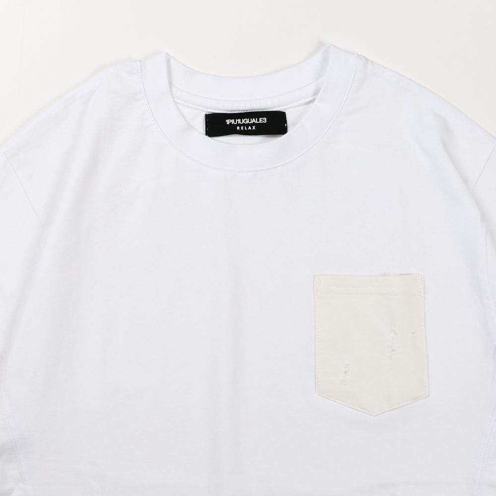 SIDE LOGO POCKET T-SHIRTS /  サイドロゴポケット Tシャツ  / UST-22019