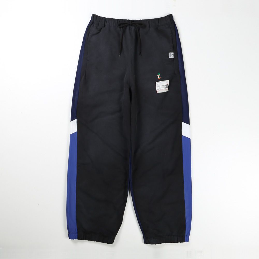 【ラスト1点-サイズ48】Track Pants Combined Pants - BLACK / トラックパンツ コンバインド パンツ / A16PT572