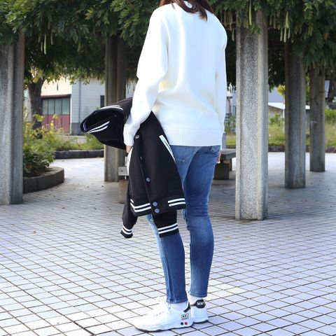 【1PIU1UGUALE3 RELAX】【RESOUND CLOTHING】【Maison MIHARA YASUHIRO】 コーディネート(女性モデル166cm)