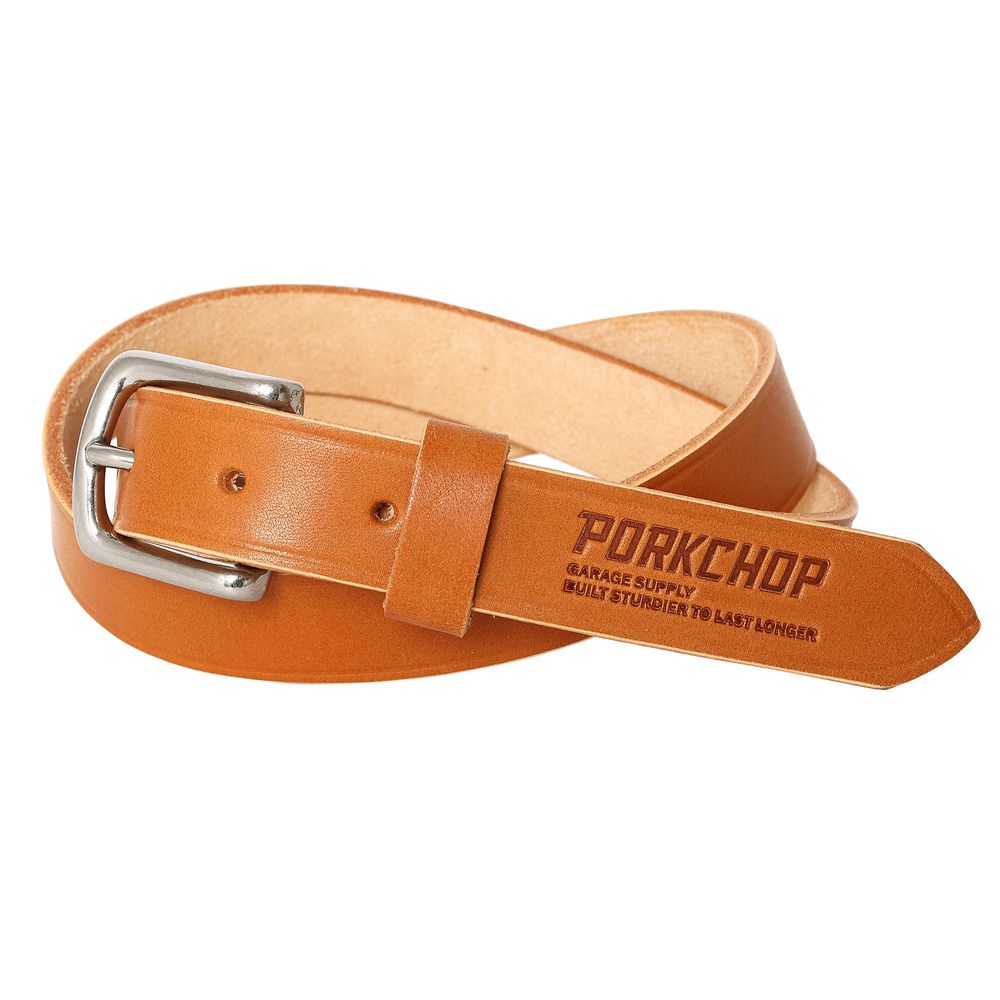 LEATER BELT 01 - Camel / レザーベルト