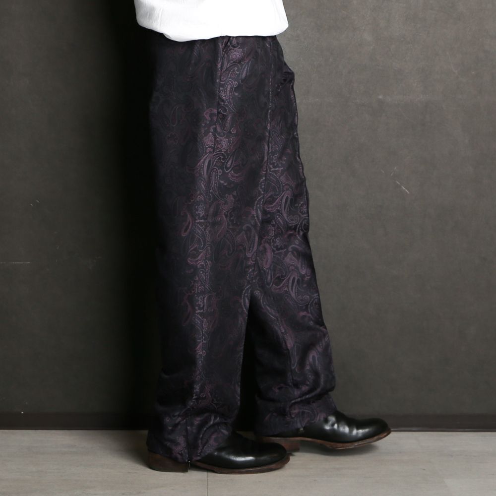 superNova. - Straight track pant - Jacquard / トラックパンツ