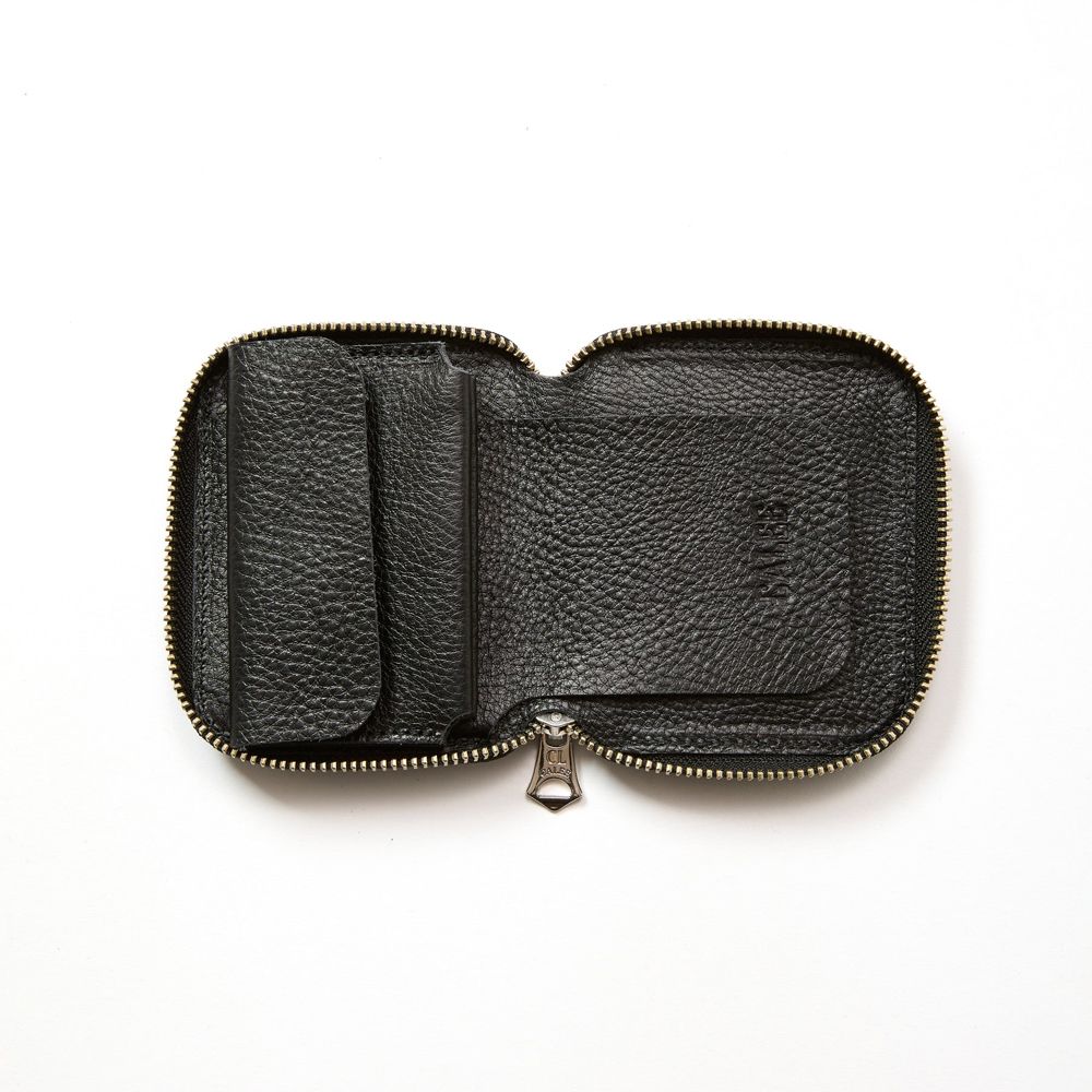 PLANE LEATHER ZIP MULTI WALLET ＜STUDS CHARM＞ / スタッズチャーム ジップミニウォレット / CL-25AW019LE