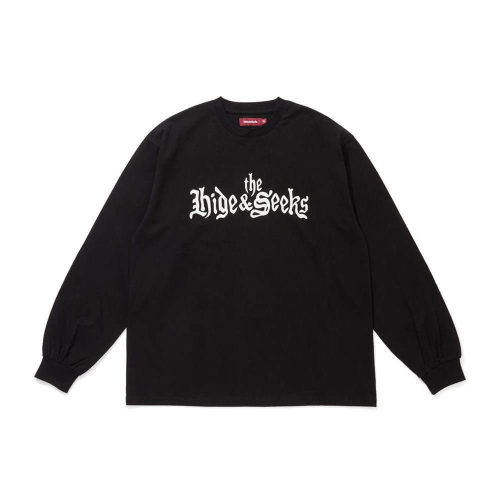 " HIDEANDSEEK × Toru Nishiura " / The H&S L/S Tee - BLK / Tシャツ / H30th-091426