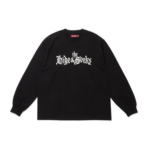" HIDEANDSEEK × Toru Nishiura " / The H&S L/S Tee - BLK / Tシャツ / H30th-091426