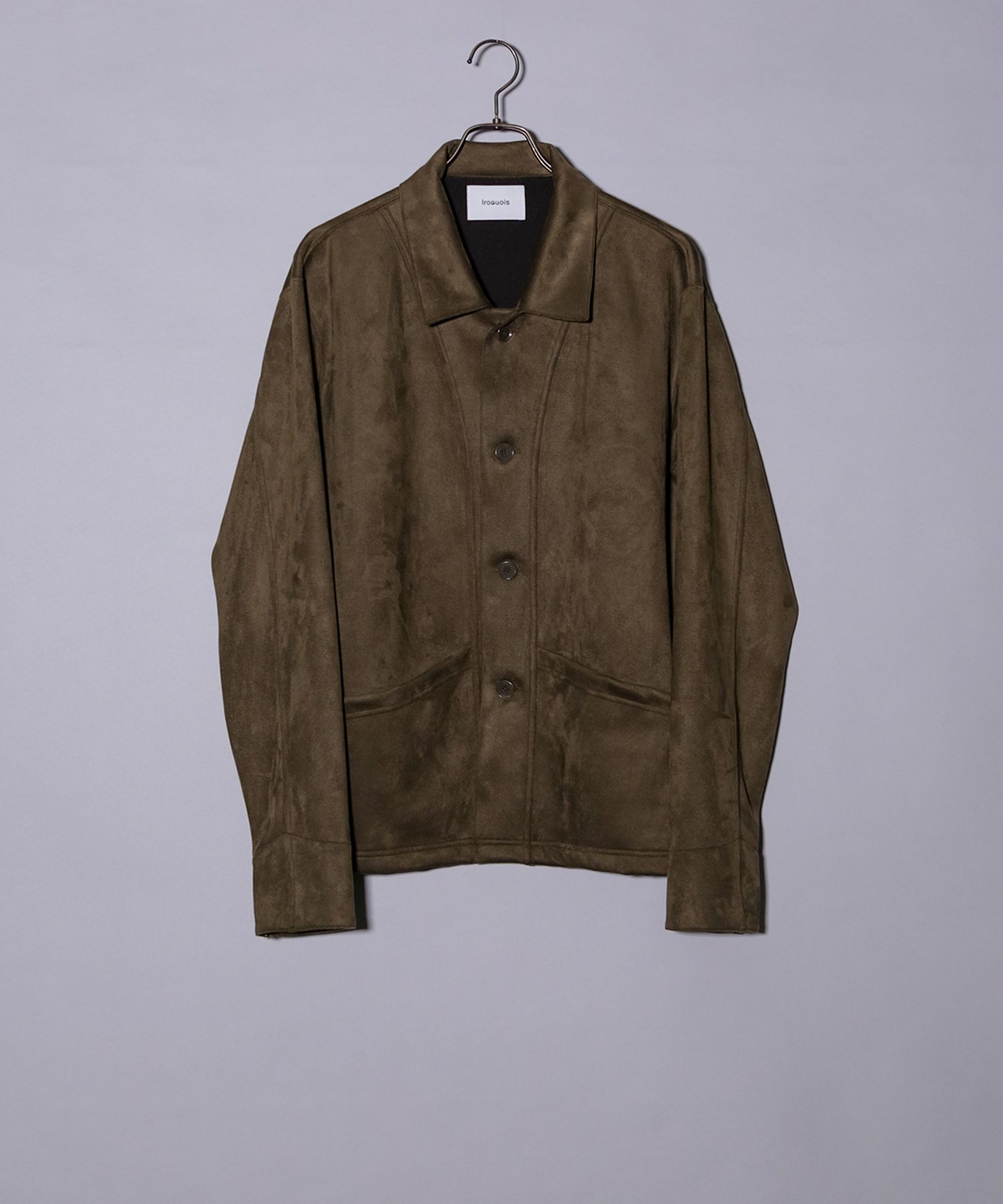 TECH KNIT SUEDE JK / ダンボールスエード カバーオール / 179204