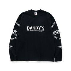 STAMP LOGO L/S TEE - BLACK / Tシャツ / 24'RTC-0802