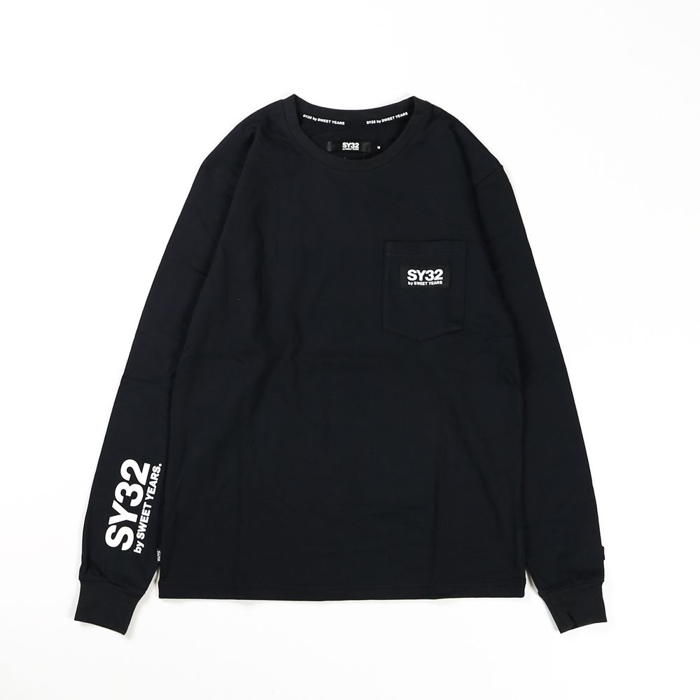 SY32 by SWEET YEARS - BASIC POCKET L/S TEE / ロング ...