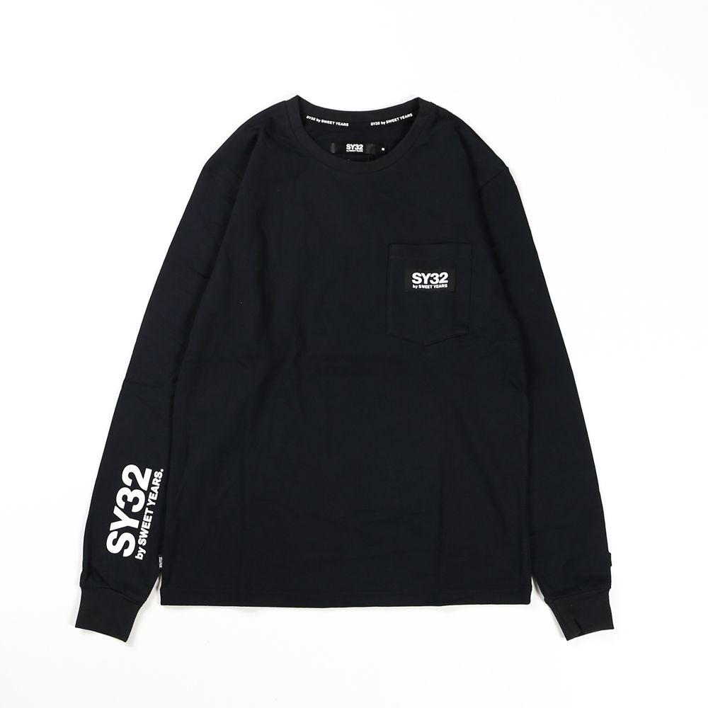 SY32 by SWEET YEARS - BASIC POCKET L/S TEE / ロング 