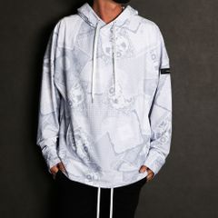 Paisley RUSH loose hoodie / ラッシュガード ルーズパーカー / RC24-C-001