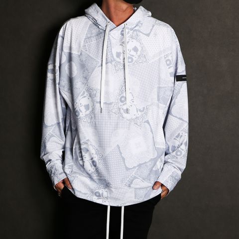 Paisley RUSH loose hoodie / ラッシュガード ルーズパーカー / RC24-C-001