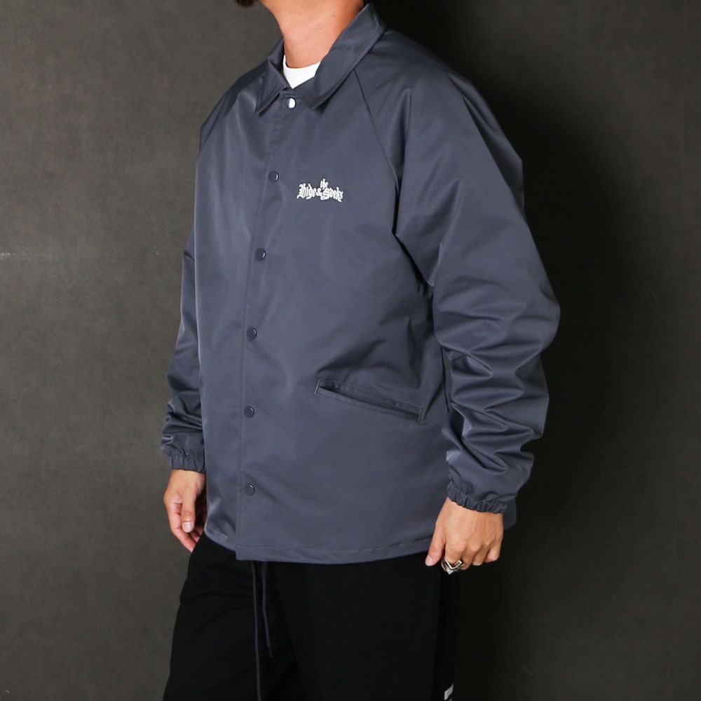 " HIDEANDSEEK × Toru Nishiura " / The H&S Team Jacket - C-GRY / コーチジャケット / H30th-091326