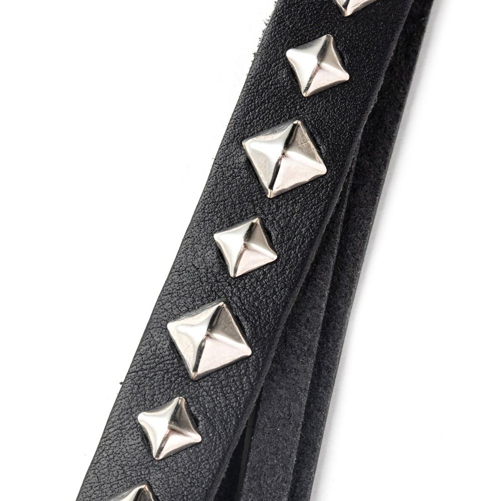 CALEE - STUDS LEATHER ASSORT KEY RING ＜TYPE II＞ - A / CL