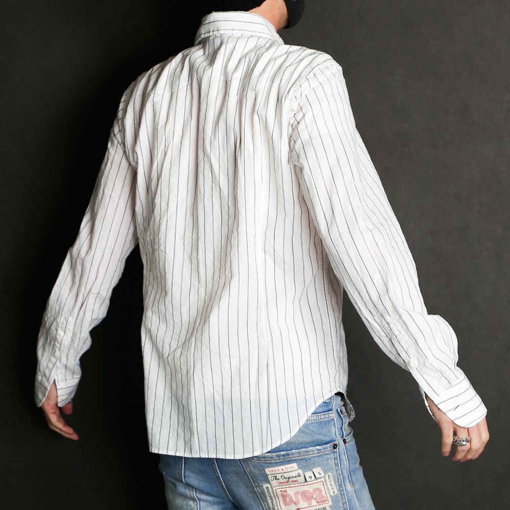 C/LI STRIPE SHIRTS / ストライプシャツ / TSH-S2105