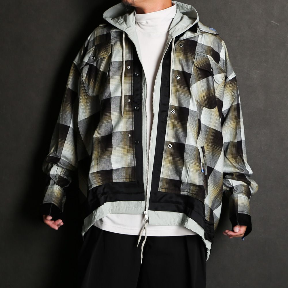 Maison MIHARA YASUHIRO - Triple Layered Original Check Shirts