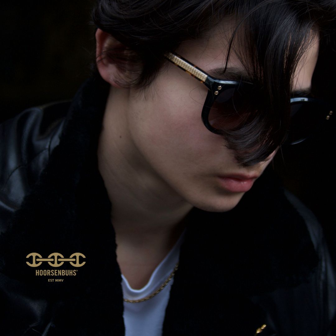 HOORSENBUHS EYEWEAR - MODEL:Ⅱ- BLACK TORTOISE TEMPLES