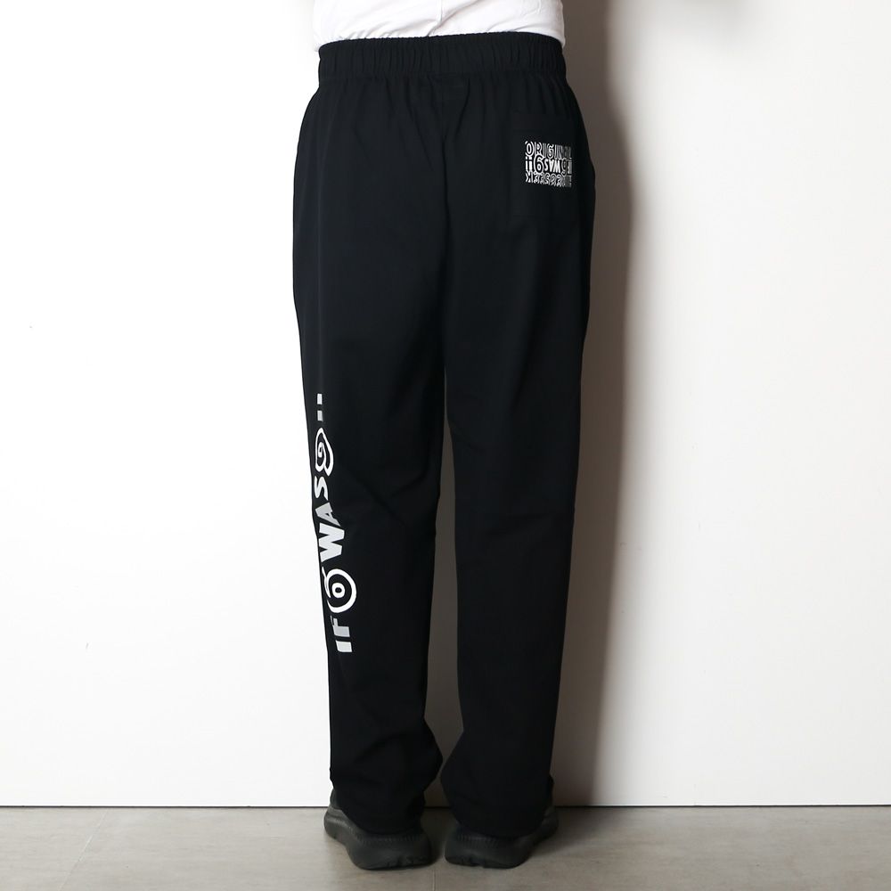 " HIDEANDSEEK × Toru Nishiura " / Original Jersey Pant - BLK / スウエットパンツ / H30th-091926
