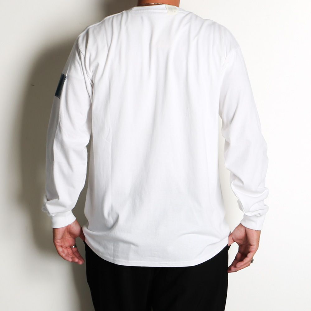 LONG SLEEVE T-SHIRT - WHITE / 9242-CS82