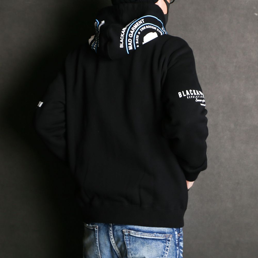ZIP HOODIE TYPE-A / プリント ジップアップパーカー / 21'RTC-0203A