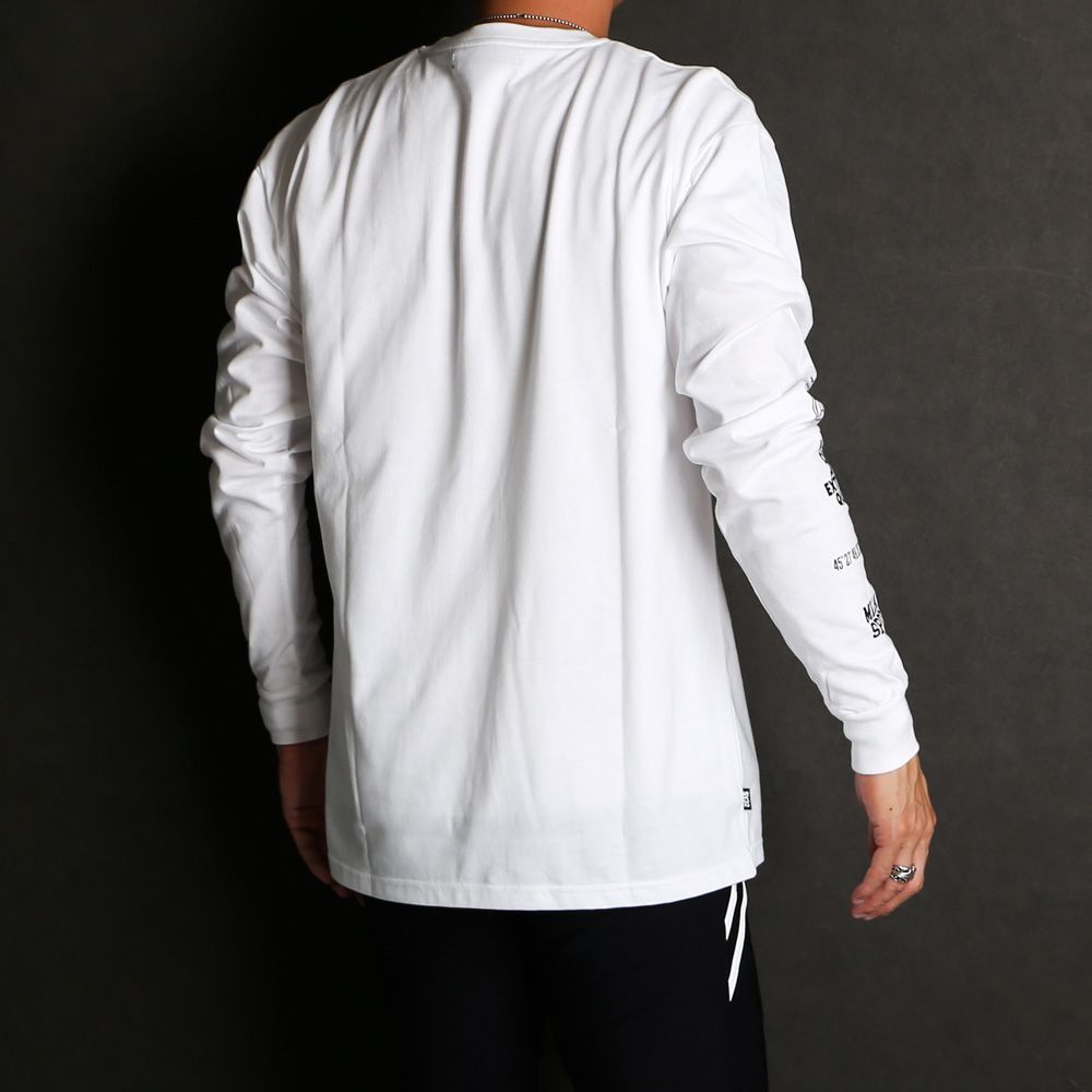 LOOSE SILHOUETTE MULTI LOGO L/S TEE / ロングスリーブTシャツ / 13537J