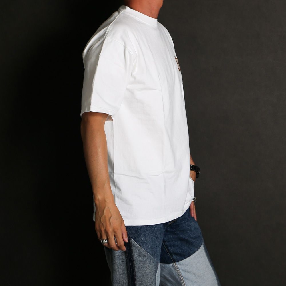 SD Heavyweight Basic Shield Logo T - White / Tシャツ / TSOAG100