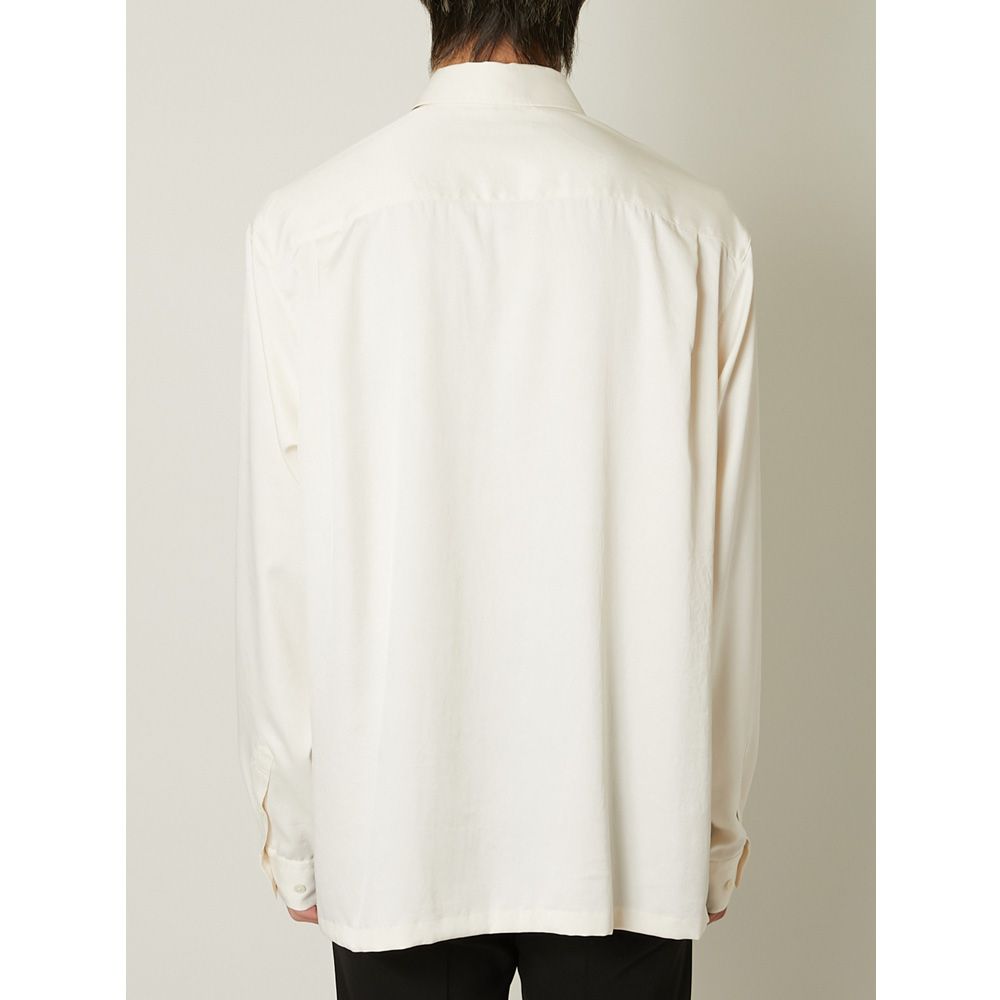 "FLOWER PRINT" SHIRTS - WHITE / シャツ / TA24AW-SH026