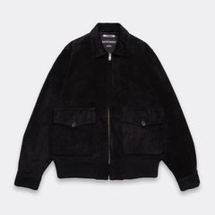 WACKOMARIA × STIE-lo × MINEDENIM / Suede Leather Jacket - BLK / MDSL-WM-BL01
