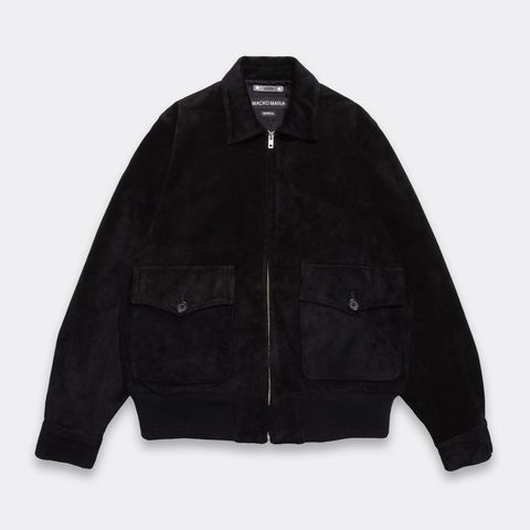 WACKOMARIA × STIE-lo × MINEDENIM / Suede Leather Jacket - BLK / MDSL-WM-BL01