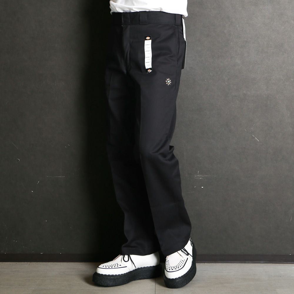 【ラスト1点-サイズ30inch】 Dickies Pants 874 #Flower Turquoise - Black / ワークパンツ / BTZAB320