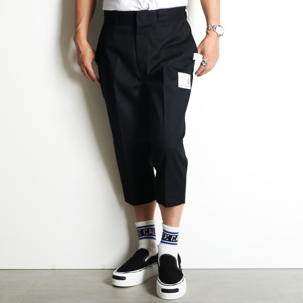 "BEDWIN & THE MMY × Dickies” / Clopped Pants - BLACK / クロップドパンツ / C15PT016