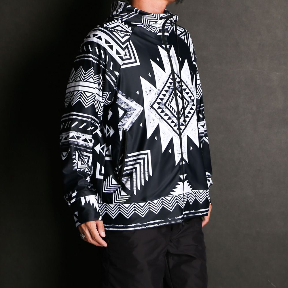 RUSH ZIP HOODIE / ラッシュガード ジップアップパーカー / OR2-C-002