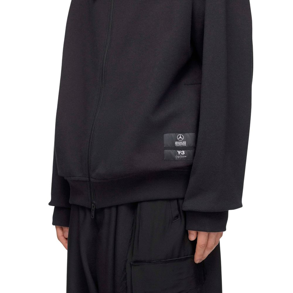 U F1 ZIP HOODIE - BLACK / ジップアップ パーカー / KR2242