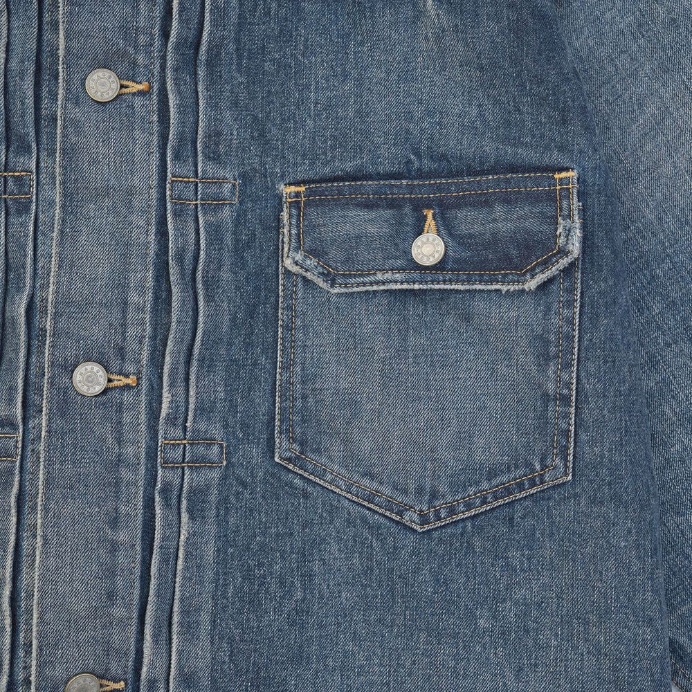 ×HAGUN / 2ND TYPE LAGE TRACKER JACKET - BLUE / デニムジャケット / VTM-25-O-108