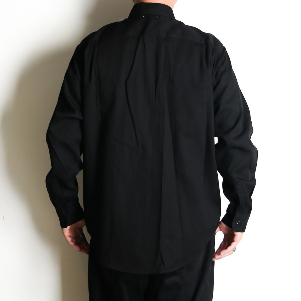 【ラスト1点-サイズ3】 Denim Military SH - BLK / 2509-5001
