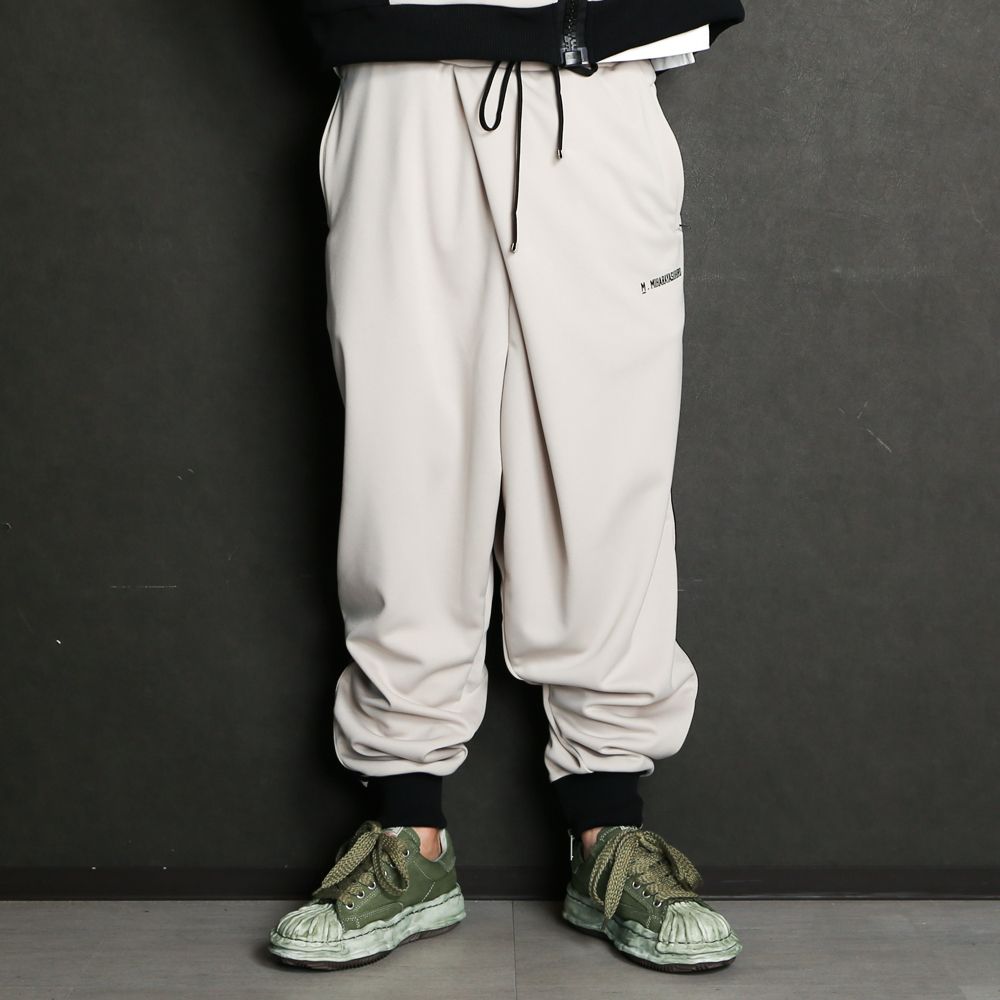 Maison MIHARA YASUHIRO - twisted track pants / A08PT642 | chemical