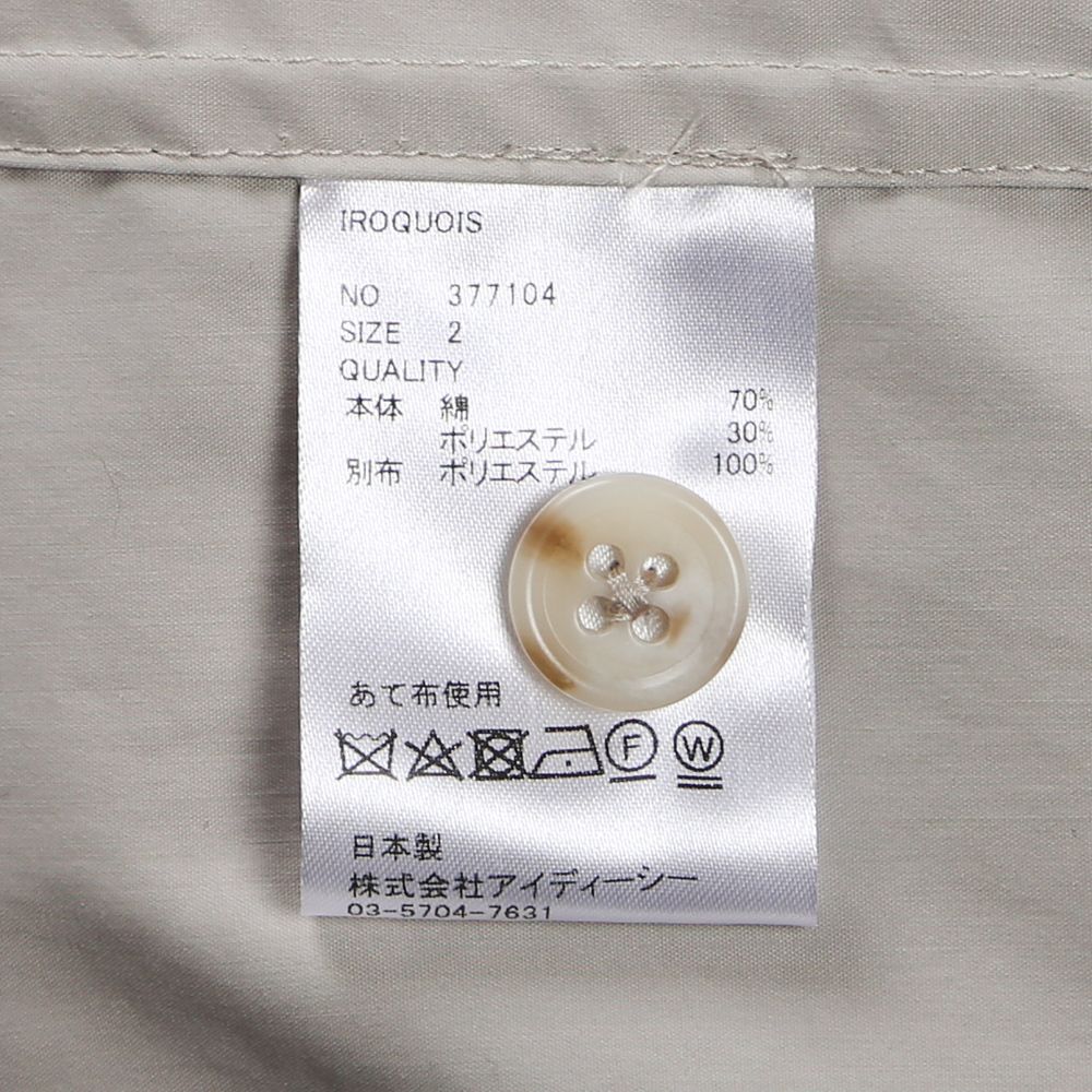 TC WEATHER BIG SH / ビックシルエットシャツ / 377104