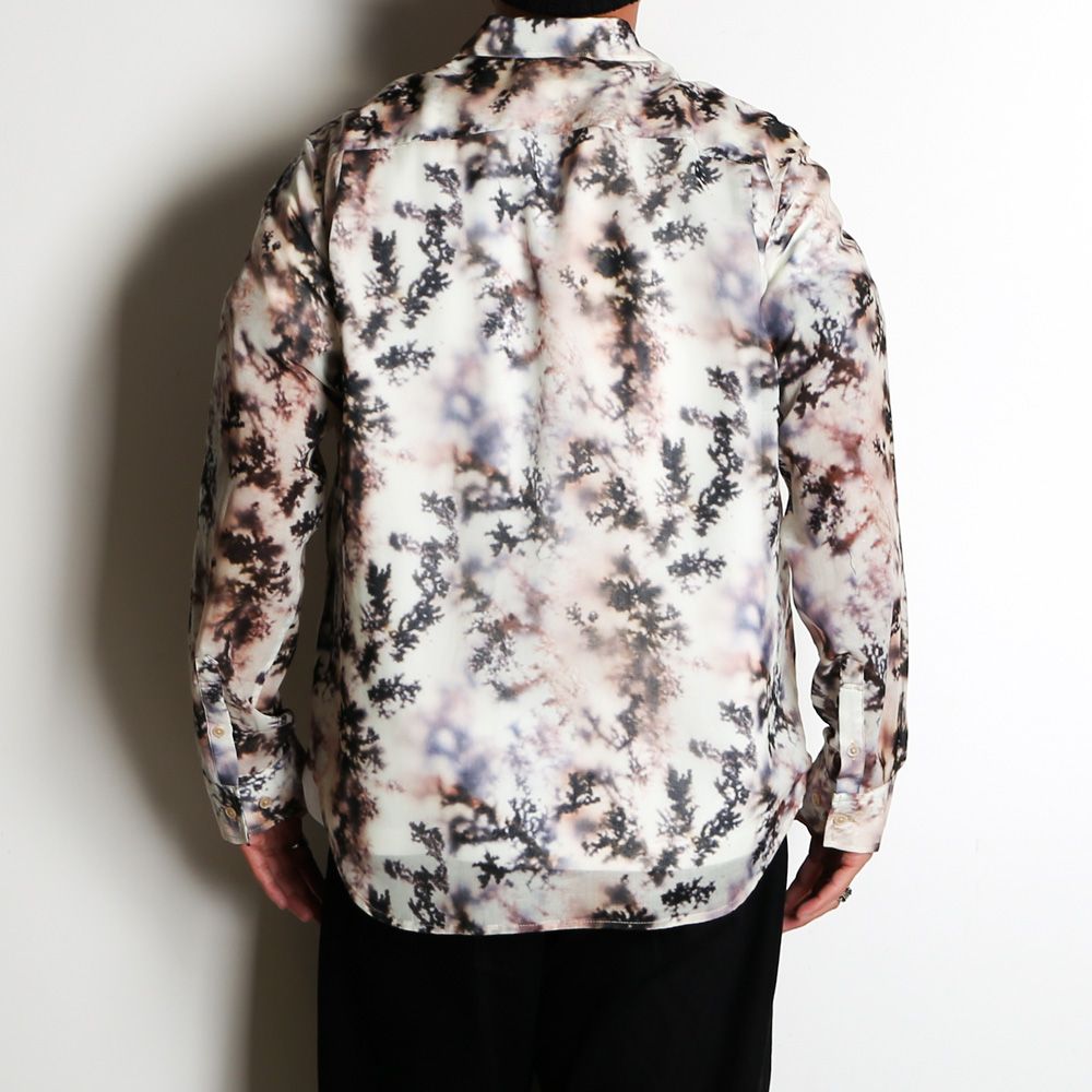 "DENDRIC AGETE" GAUZE REGULAR SHIRT / ガーゼシャツ / TA24SS-SH027