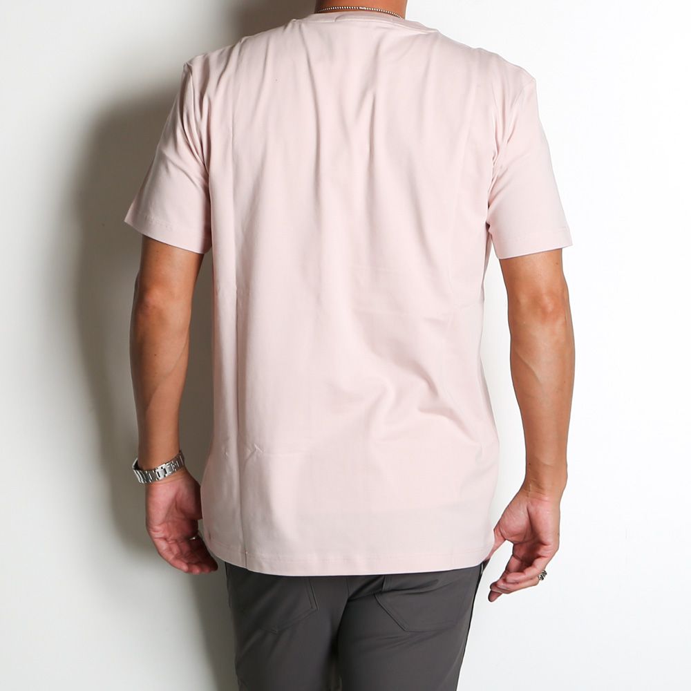 【ラスト1点-サイズXL】 A- SS REG INSTIT LOGO TEE - SEPIA ROSE / Tシャツ / J321612