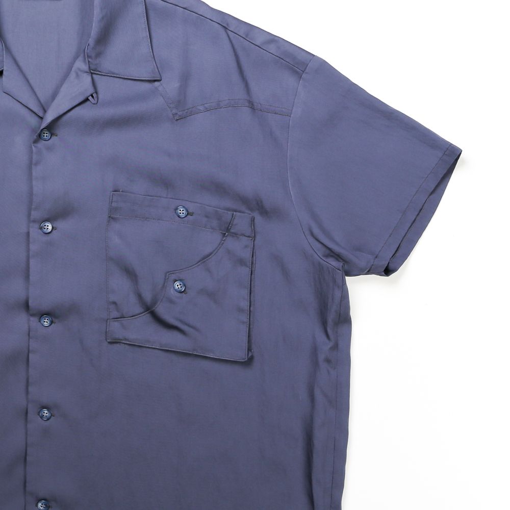 TE TWILL WIDE WESTERN H/S SH / ウエスタンヨーク ワイドシルエットシャツ / 379116
