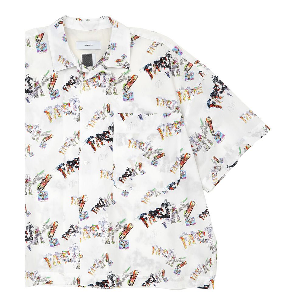 EYƎ GRAPHIC BIG SHORT SLEEVE SHIRT / シャツ / ABH-SH-U02