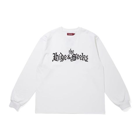 " HIDEANDSEEK × Toru Nishiura " / The H&S L/S Tee - WHT / Tシャツ / H30th-091426