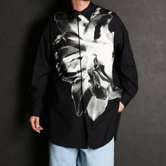 "PIGMENT FLOWER" LONG SHIRTS / ロングシャツ/ TA23SS-SH077